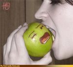  apple food human lol my_food_looks_funny vore 