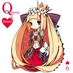  bad_id bad_pixiv_id card card_(medium) dress flower hair_flower hair_ornament original playing_card saya_(sayaya) solo 