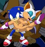  boots breasts cum cum_inside female gloves hedgehog male mobian mobius_unleashed penetration penis pussy rouge_the_bat sega sex sonic_(series) sonic_the_hedgehog standing tongue vaginal vaginal_penetration 