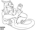  anus breasts danza dragon female hindpaw horn horns legs_up licking licking_lips monochrome nude paws plain_background pussy solo spread_legs spreading tongue uncolored white_background 