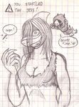  breasts chibibass female hunter_(left_4_dead) left_4_dead male marine scalie shark 