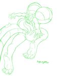  2010 angela breasts claws dragon female hyper hyper_breasts scalie solo tail yiffer 