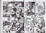  absurd_res amy_rose amy_untold bed bedroom breasts comic cum dildo doujin drawer female hedgehog hi_res lamp magazine male monochrome nipples penis raised_tail sex_toy sonic_(series) sonic_the_hedgehog sunset tail tc 