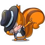  eyes_closed hat justin_timberlake male mammal mascot necktie plain_background rodent solo squirrel tie ucweb unknown_artist vector white_background 