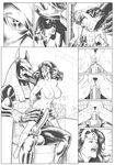  anubis black_and_white breasts canine comic cum deity egyptian female forced grab hair high-heeled_jill human interspecies jackal long_hair male mammal monochrome nipples nude open_mouth penetration penis pussy rape sex spreading straight vaginal vaginal_penetration wonder_woman 