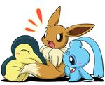  cyndaquil eevee legendary_pok&#233;mon nintendo pemyu phione plain_background pok&#233;mon pok&eacute;mon tail video_games white_background 