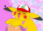  ash_ketchum ashchu ditto pasaran pokemon 