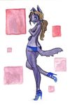  blue brown_hair canine cute female hair mammal panties pei pinup plain_background pose rohypnol ruphia sharpei sherri_mayim solo square topless underwear white_background 