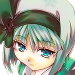  face from_above hairband hase_nanase konpaku_youmu looking_up lowres solo touhou 