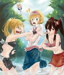  alice_margatroid anger_vein bad_id bad_pixiv_id catyll food hakurei_reimu kirisame_marisa multiple_girls popsicle touhou wet wet_clothes 