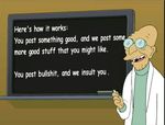  bald blackboard chalk chalkboard comic_sans english_text epic eyewear futurama glasses hubert_j._farnsworth human lab_coat lol_comments male mammal not_furry professor_farnsworth public_service_announcement solo text the_truth unknown_artist win 