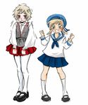  2girls axis_powers_hetalia beanclam estonia_(hetalia) genderswap multiple_girls sealand_(hetalia) 