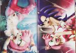  absurd_res amy_rose amy_untold breasts bubbles chest_tuft comic doujin female hedgehog hi_res male nipples pussy saliva sonic_(series) sonic_the_hedgehog tail tc underwater 