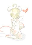 back big_breasts breasts butt female mouse nipple_piercing nipples piercing plasmacat rodent side_boob solo 