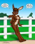  1998 breasts doug_winger female fence lagomorph nude rabbit solo 