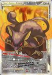  buckteeth card claws fire joeys_rattata lightning open_mouth pok&eacute;mon rattata red_eyes shinyscyther solo tail whiskers 