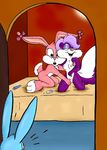  bow_tie breasts buster_bunny caught dildo door female fifi_la_fume fifi_le_fume fingering interspecies lagomorph lesbian lube male mammal masturbation no_relation rabbit rule_34 sex_toy skunk surprise surprised tiny_toon_adventures tiny_toons unknown_artist walk-in warner_brothers 