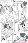  comics female furry_bomb lesbian rouge_the_bat sally_acorn sonic_(series) 