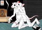  brian_swords cigarette cum female fingering male masturbation penis rat rodent straight tail white 