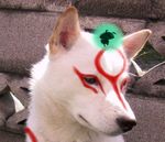  amaterasu canine deity female feral issun shopped video_games wolf ōkami 