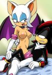  bat bed boots breasts chain collar female gloves mobian mobius_unleashed penetration penis riding rouge_the_bat sega sex shadow_the_hedgehog sonic_(series) vaginal vaginal_penetration 