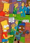  bart_simpson brownhouse edna_krabappel groundskeeper_willie milhouse_van_houten modern_toons seymour_skinner the_simpsons 