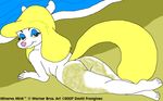  beach butt david_frangioso female looking_at_viewer mammal minerva_mink mink mustelid nude sand seaside solo 
