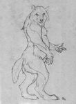  dog malamute male mammal mulefoot piercing sheath solo 