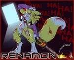  digimon female fox glenn killer mammal renamon 