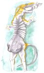  female human mammal plain_background slug_(artist) the_snooge vore white_background 