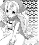  blush bottomless karin_(rune_factory) monochrome rune_factory rune_factory_3 