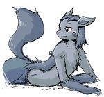  ambiguous_gender anthro hyena low_res mammal mightyena mikazuki_karasu nintendo plain_background pok&#233;mon pok&#233;morph pok&eacute;mon solo video_games white_background 