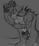 bdsm bondage bound dark_nek0gami digimon dragon duo eam flamedramon force forced gay licking male rape tongue 