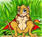  atmongoose blue_eyes blush breasts buckteeth cape cute female fur looking_at_viewer mouse mrs_brisby nipples pendant pov pussy rodent shy solo spread_legs spreading sunny tail tan the_secret_of_nimh tuft wide_hips 