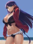  bikini cleavage fate/grand_order open_shirt ranma_(kamenrideroz) saint_martha swimsuits 