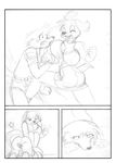 ballbusting canine chochi dog female fox kick lovely_pets male mike_blade sketch 