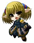  blonde_hair brown_eyes final_fantasy final_fantasy_xi gloves katagiri_yukiri lowres open_mouth pointy_ears shantotto solo tarutaru twintails 