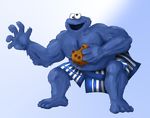  cookie cookie_monster edmond_honda gavacho13 male sesame_street solo street_fighter 