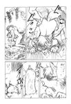  all_fours canine comic doggy_position doggystyle female from_behind greyscale japanese_text kemono male mammal monochrome nude penetration sex shining_(series) shining_force straight text translation_request unknown_artist vaginal vaginal_penetration video_games wolf zylo 