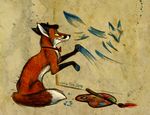  2010 artist beret canine culpeofox feral fox paint solo 
