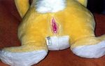  lagomorph plushie pussy rabbit reverse_pussy sex_toy vagina_ass 