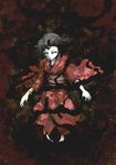  black_hair darkness fatal_frame fatal_frame_2 gauss_&lt;counting_on_more_blur ghost japanese_clothes kimono rattle short_hair solo tachibana_chitose 