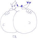  breast_enlargement breasts can daniel787546 female hyper hyper_breasts lugia pok&eacute;mon solo 