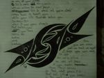  art backgound_poetry background_poetry black cool drawing freehand hi_res tribal unknown_artist 