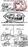 comic computer crying english_text human imageboard internet keyboard_(computer) mammal monochrome not_furry plain_background rage text the_truth troll trollface white_background whynne whynne_(artist) 
