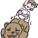  4chan animal_ears blush bra crying intentionally_bad kemonomimi moot nekomimi pedobear pink rape 