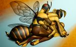  african_comet_moth anthro arche_kruz arthropod bee brazillian_bedlock cowgirl_position dat_abdomen duo female honey_bee insect insectoid interspecies male maple_syrup moth multi_limb multiple_arms on_top pinup saturn sex syrup wallpaper widescreen wings 