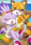  bbmbbf blaze_the_cat butt dildo double_dildo female hedgehog lesbian marine_the_raccoon masturbation mobius_unleashed pussy sex_toy sonic_(series) sonic_the_hedgehog 