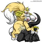  all_fours anal anthro balls bent_over big_balls big_breasts big_butt blonde_hair breasts butt canine chest_tuft claws cum cum_inside cum_on_butt deonwolf dickgirl doggystyle dragon duo eyes_closed from_behind fur hair herm huge_breasts hyper hyper_balls hyper_breasts intersex interspecies long_blonde_hair long_hair mammal nipples nude open_mouth peach peach_(deonwolf) plain_background psykrow psykrow_darcy sex short_blonde_hair short_hair tail taur tongue tuft white_background 