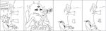  black_and_white canine comic fox fox_mccloud fredryk_phox funny humor kraid line_art mammal mccloud metroid monochrome nintendo plain_background star_fox tickle tickling video_games white_background 